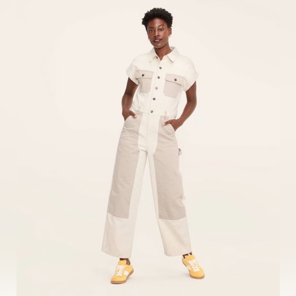 Woolrich for Target Western Short-Sleeved Jean Women’s Jumpsuit / Romper
